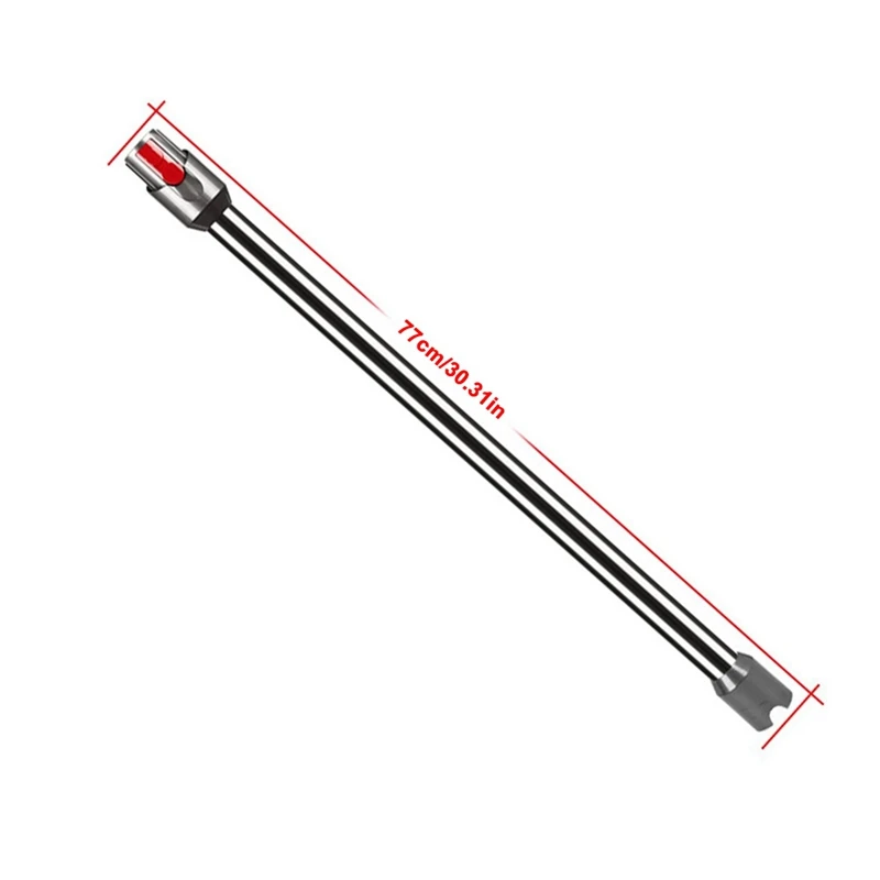 Extension Rod for V12 V10 Slim Metal Aluminum Straight Pipe Bar Handheld Wand Tube Vacuum Cleaner Spare Parts