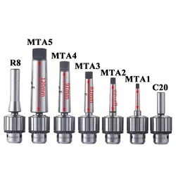 MTA MTB 헤비 듀티 드릴 척, 회전 클램핑 모스 콘, 무거운 생크, B10, B12, B16, B18, B22, MT2, MT3, MT4