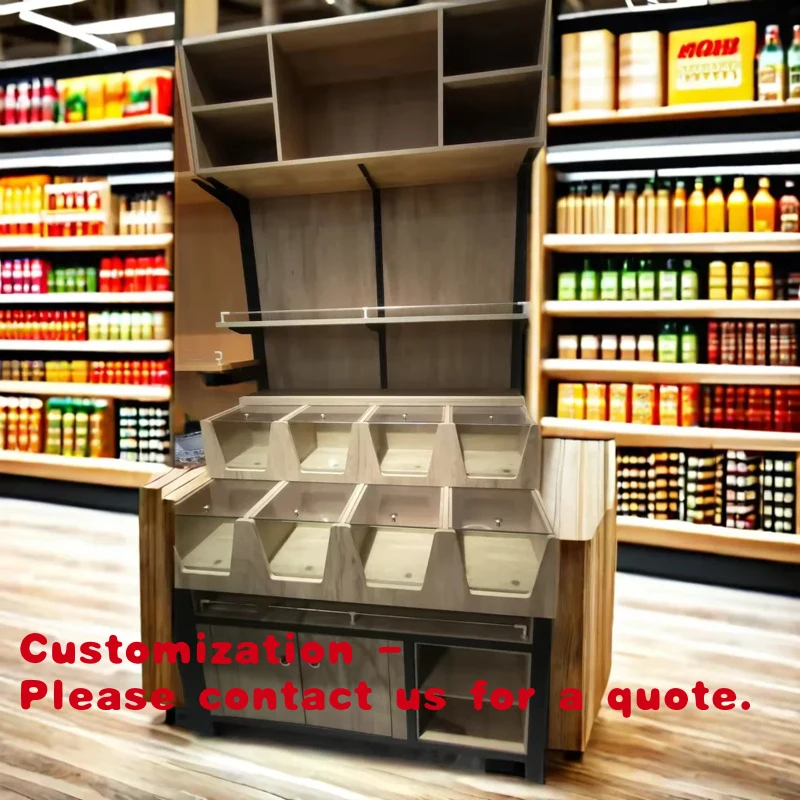 

Customize.Custom Designed Single-Sided Acrylic Candy Display Stand Heavy Duty Store Rack with Acrylic Box Model 07