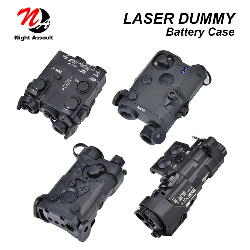 Tactical PEQ NGAL MAWL C1 DBAL A2 Dummy Laser Box No Function Battery Case Fit 20mm Picatinny Rail Airsoft Weapon Laser Model