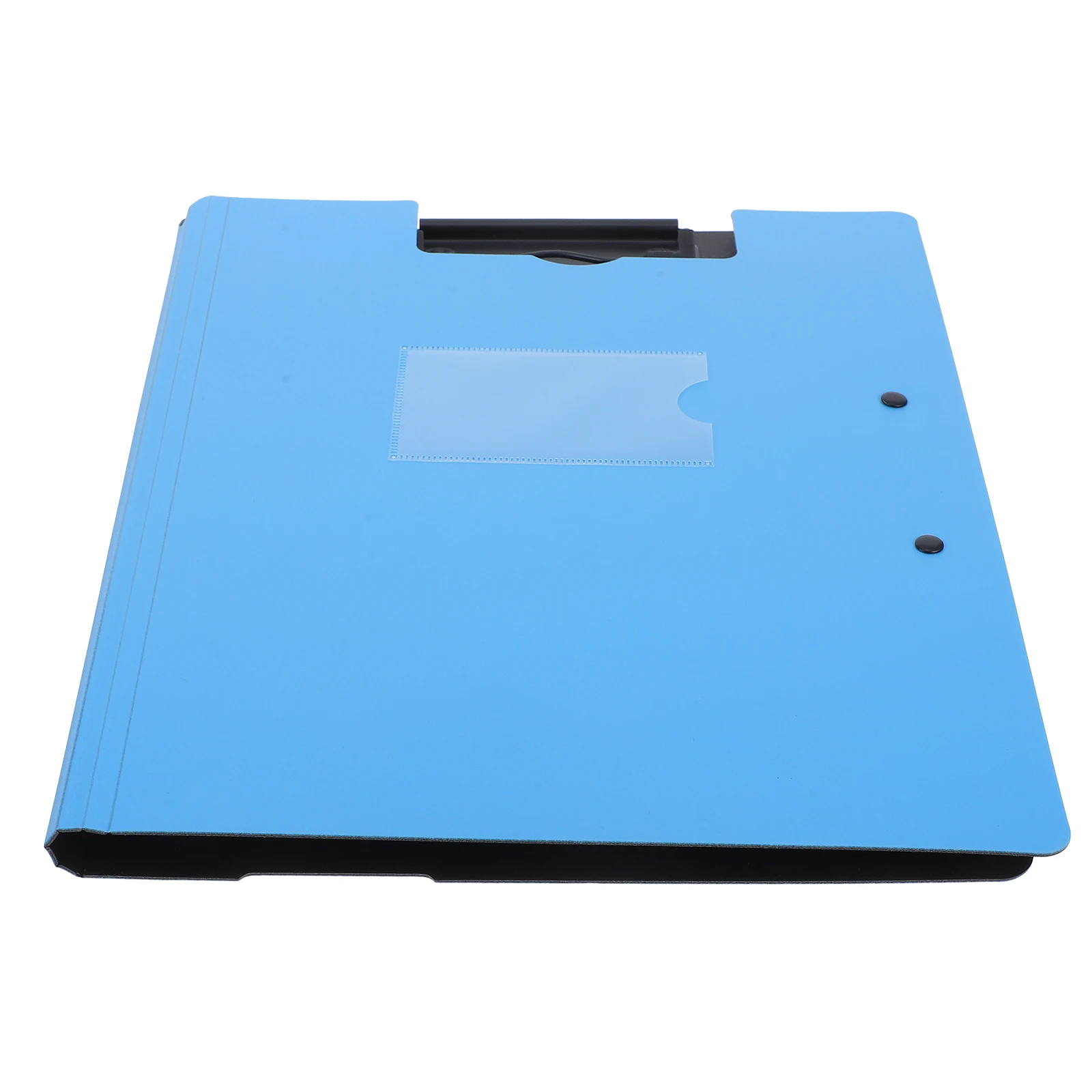 

s File Folder Board Dual Clip A4 Document Holder Office Use Waterproof Plastic Portable Storage Clipboard Foldable