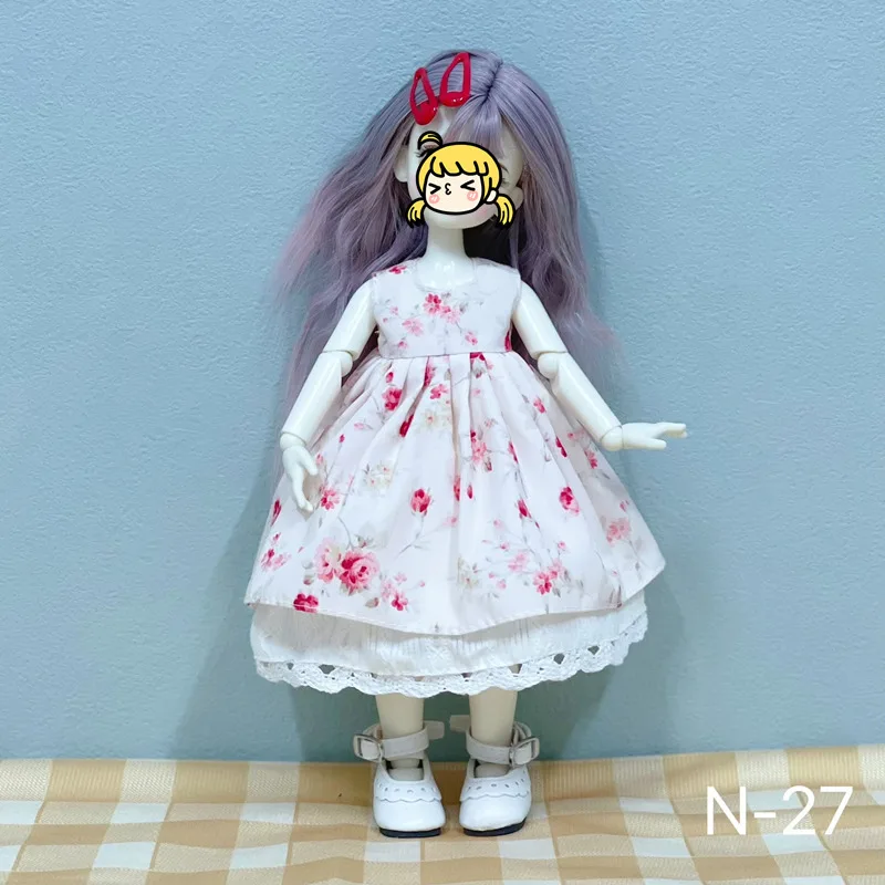 New Lolita Skirt for 28cm Baby Doll 1/6 Bjd Dress Up Accessories Fashion Clothes