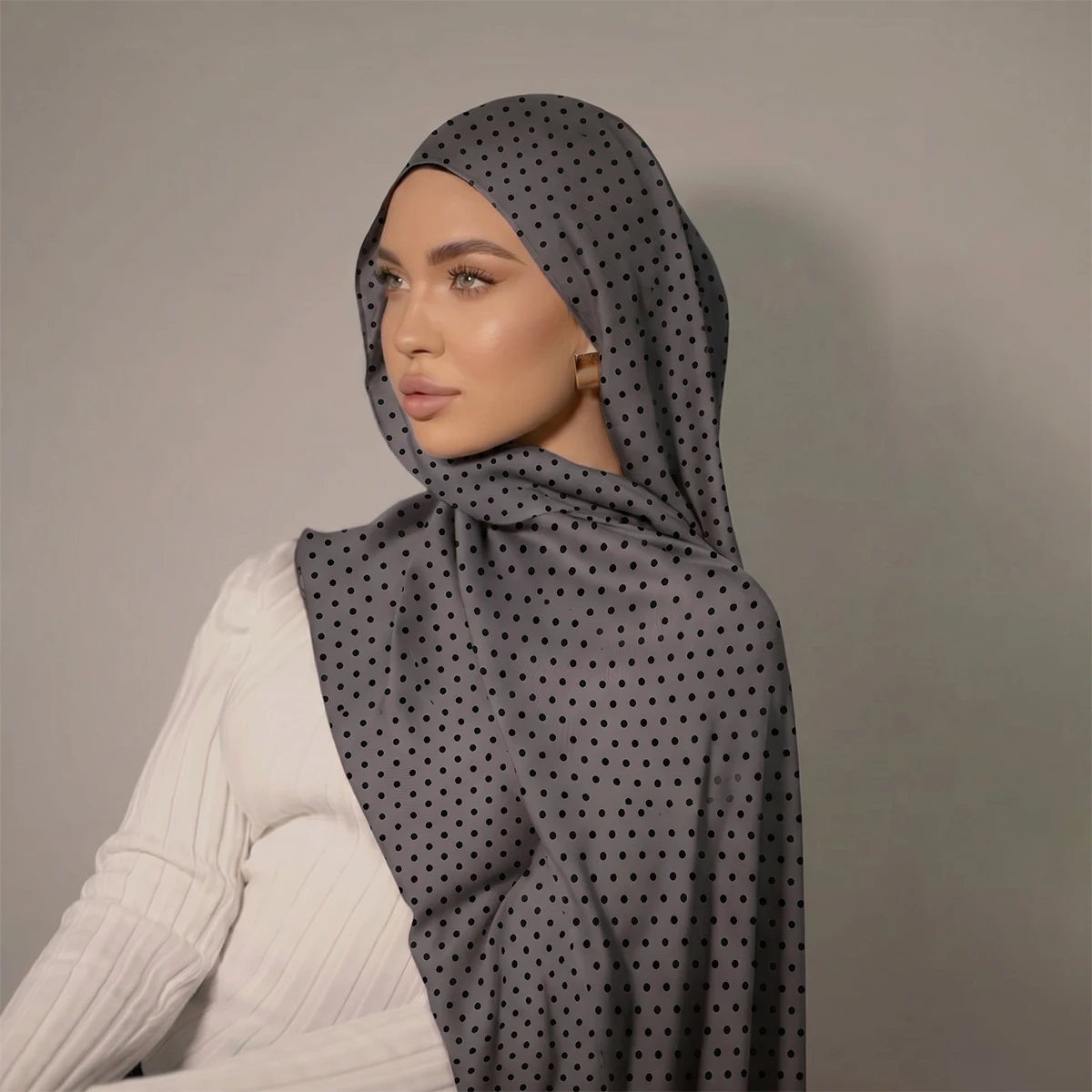 Neuer Damen-Hijab-Schal mit Aquarellmuster, Vintage-Luxus-Strandtuch, 180 cm langes Kopftuch, Bohemien-Muslim-Accessoires – Detail 31