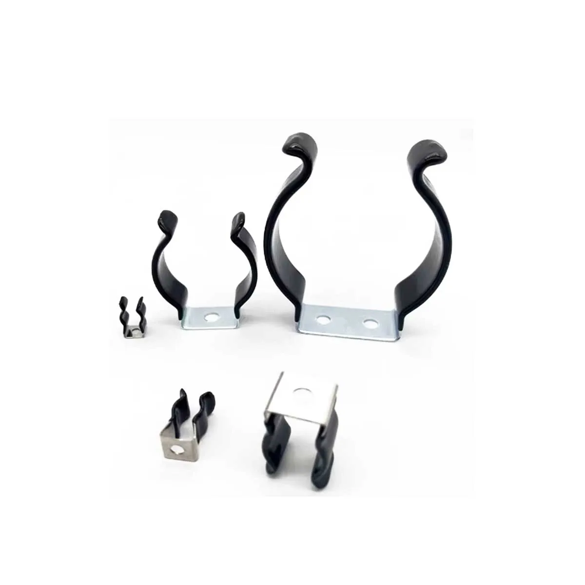 

Φ5-Φ18 Stainless Steel Single Hole Rubber Wrapped Elastic Pipe Clamp /Fixing Bracket