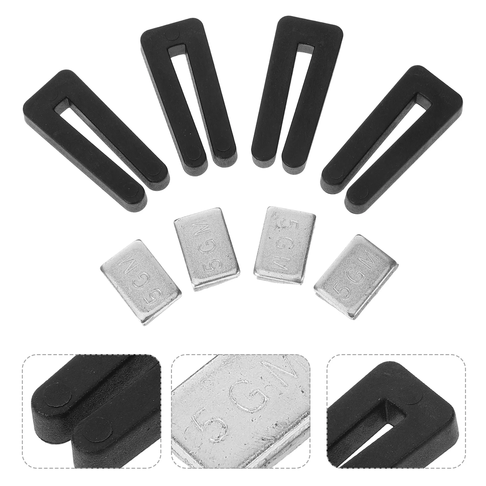 

1Set Ceiling Fan Blades Balancing Kit Reliable Weight Clips Fan Balance Replacement Tool Accessories Balancing Clip