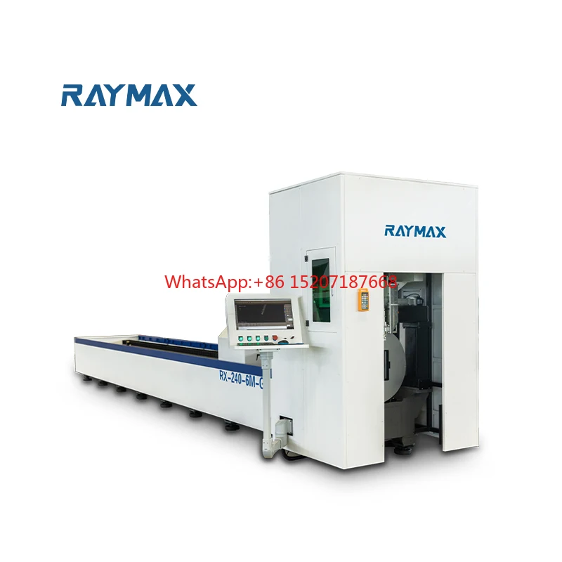 RAYMAX Hot Sale Cnc Fiber Light Cutting Machine Economical Price Plate And Tube Integrated Light Cutting Machine
