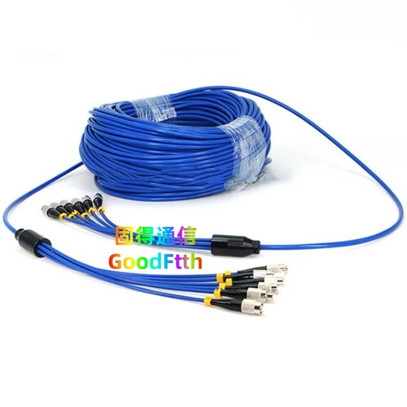 Armored Patch Cord FC-FC SM 6 Cores Fibers 30m 35m 40m 45m 50m 60m 80m 100m 150m 200m GoodFtth