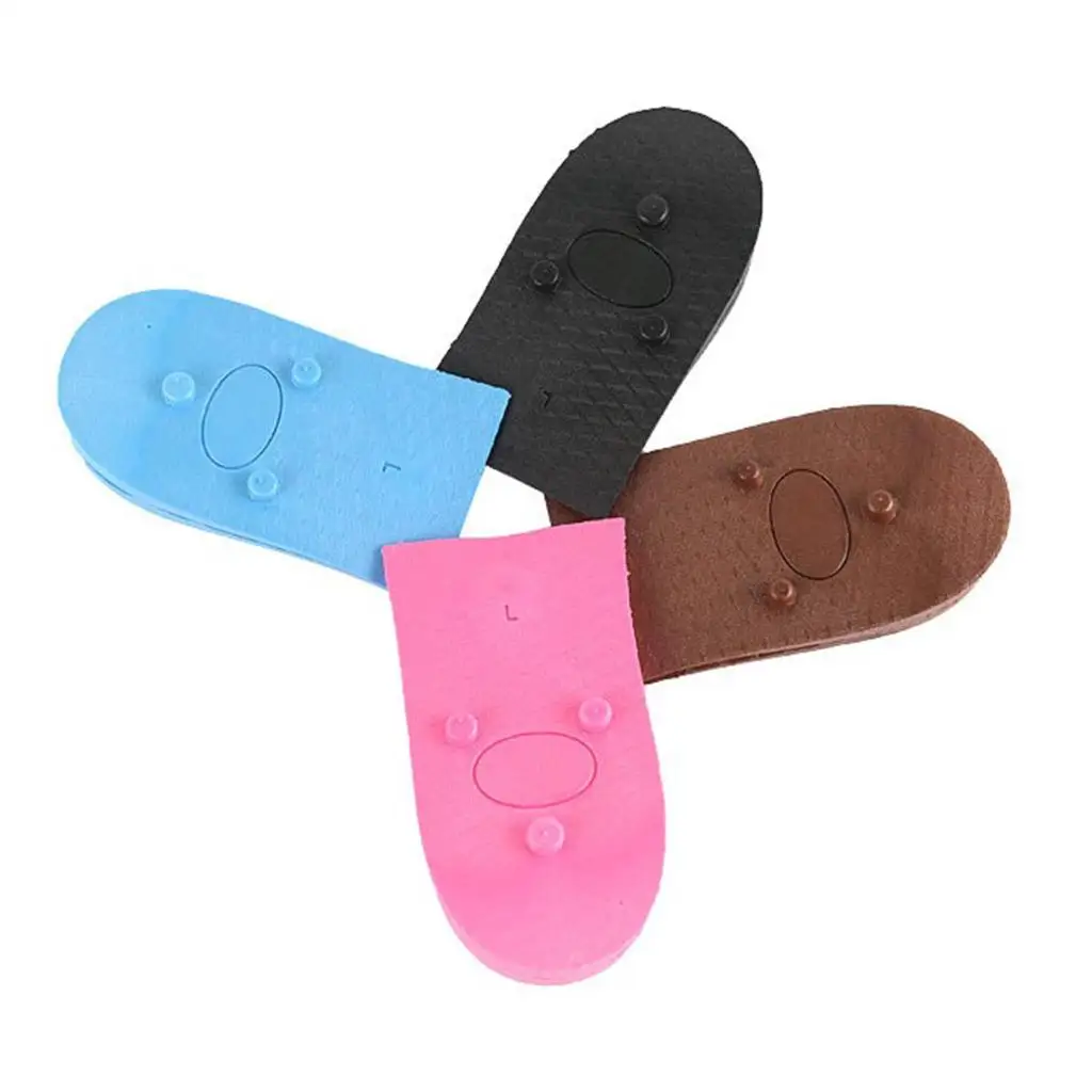 Height Increase Insoles Pads with Three Layer Adjustable Support Soft PVC Shoe Inserts for Sneakers Boots Work Shoes