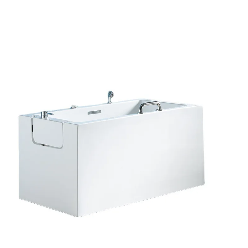 

Small apartment door elderly bathtub, surfing jacuzzi, small sitting bath