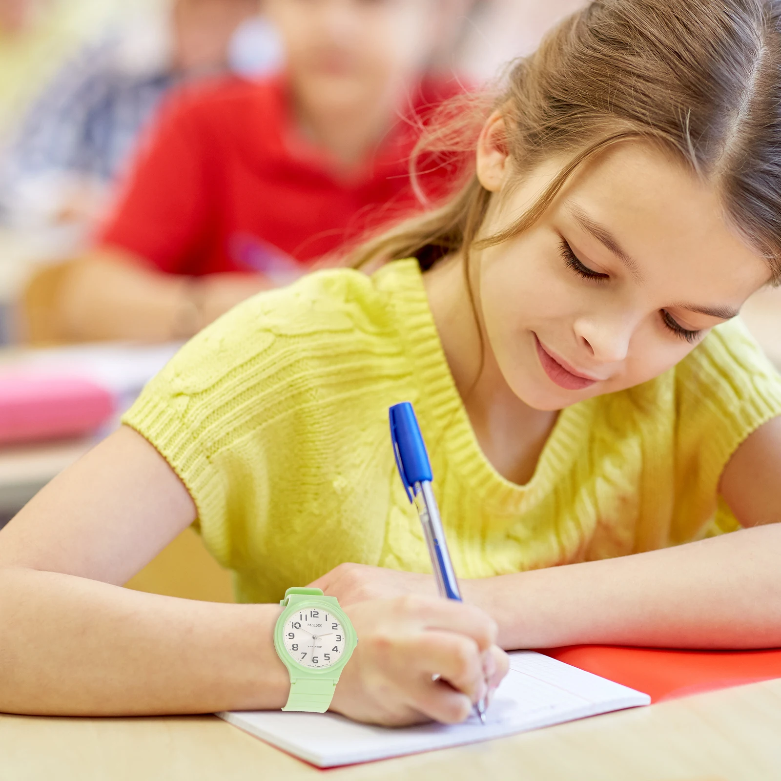 

Digital Waterproof Quartz Watch Boys Watches Fashion Student Green Abs for