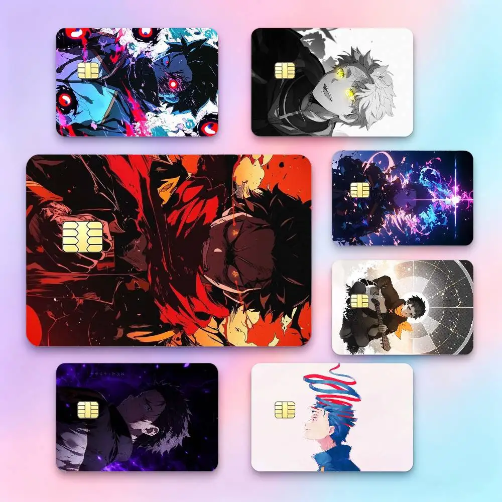 N-Natsuki S-Subaru R-Re ZERO Anime  Credit Card HD Stickers Small Chip Waterproof Sticker Game Card Decal Gift