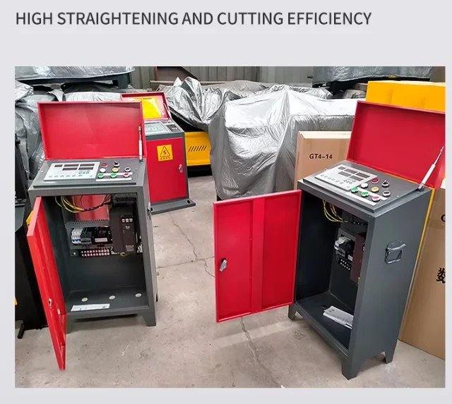 220V/380V Automatic Steel Bar Straightener and Cutter Steel Wire Straightening Machine for Large Infrastructure Projects