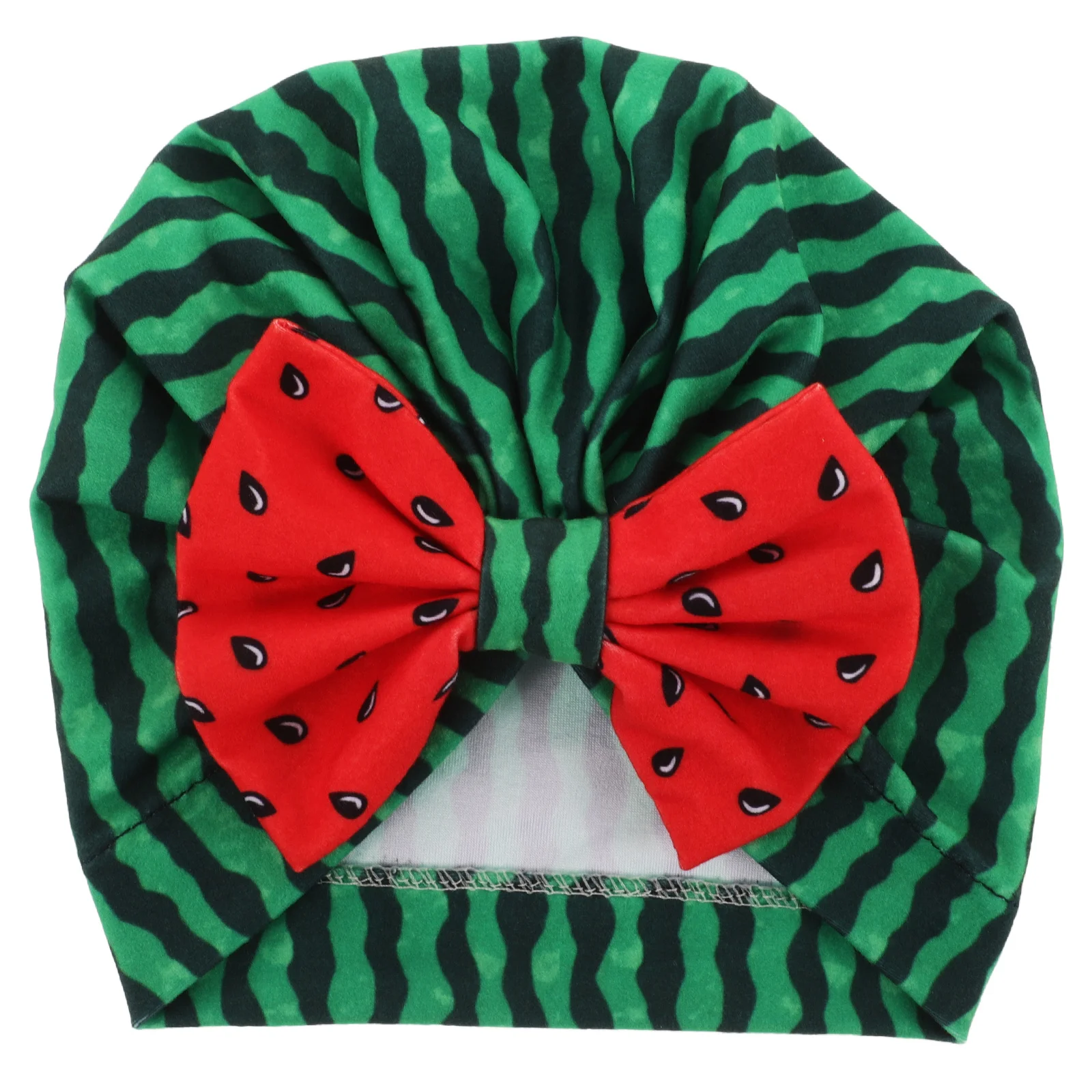 

Charming Watermelon Hat for Baby Girls Boys Lightweight Breathable Infant Turban Cute Design Spring Autumn Headwear