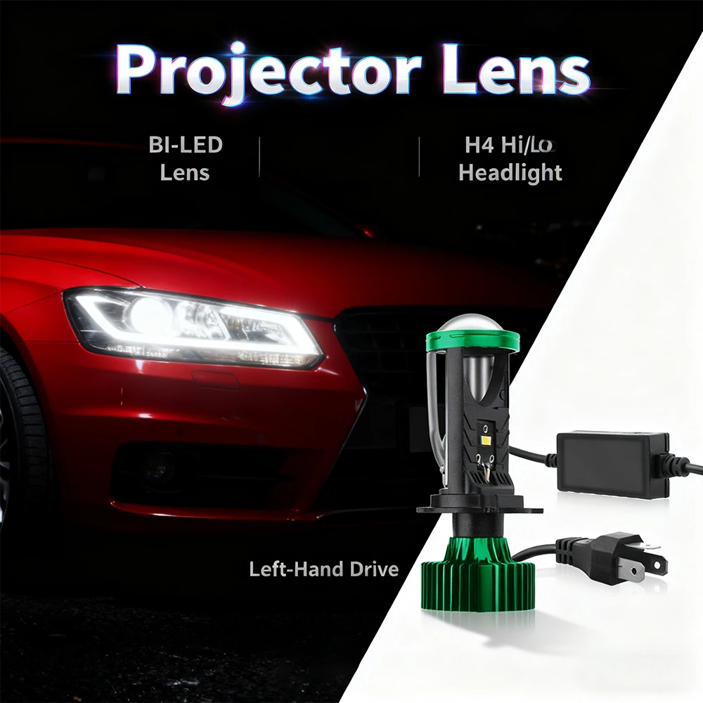 1/2Pcs 120W Lamp H4…