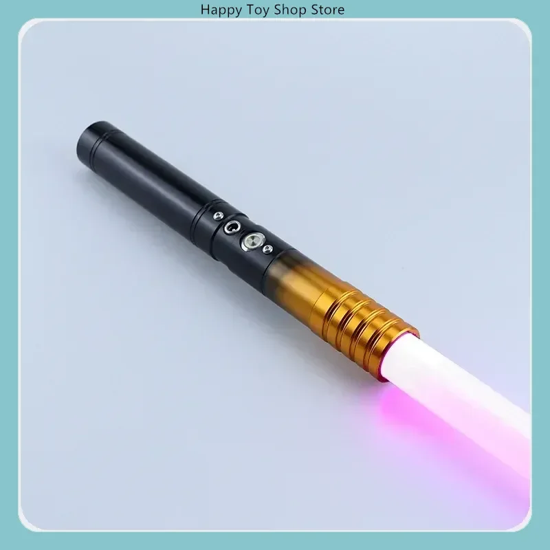 Metal Hilt Color Changing Dueling LED Glow Luminous Sword Cosplay Party Performance Prop