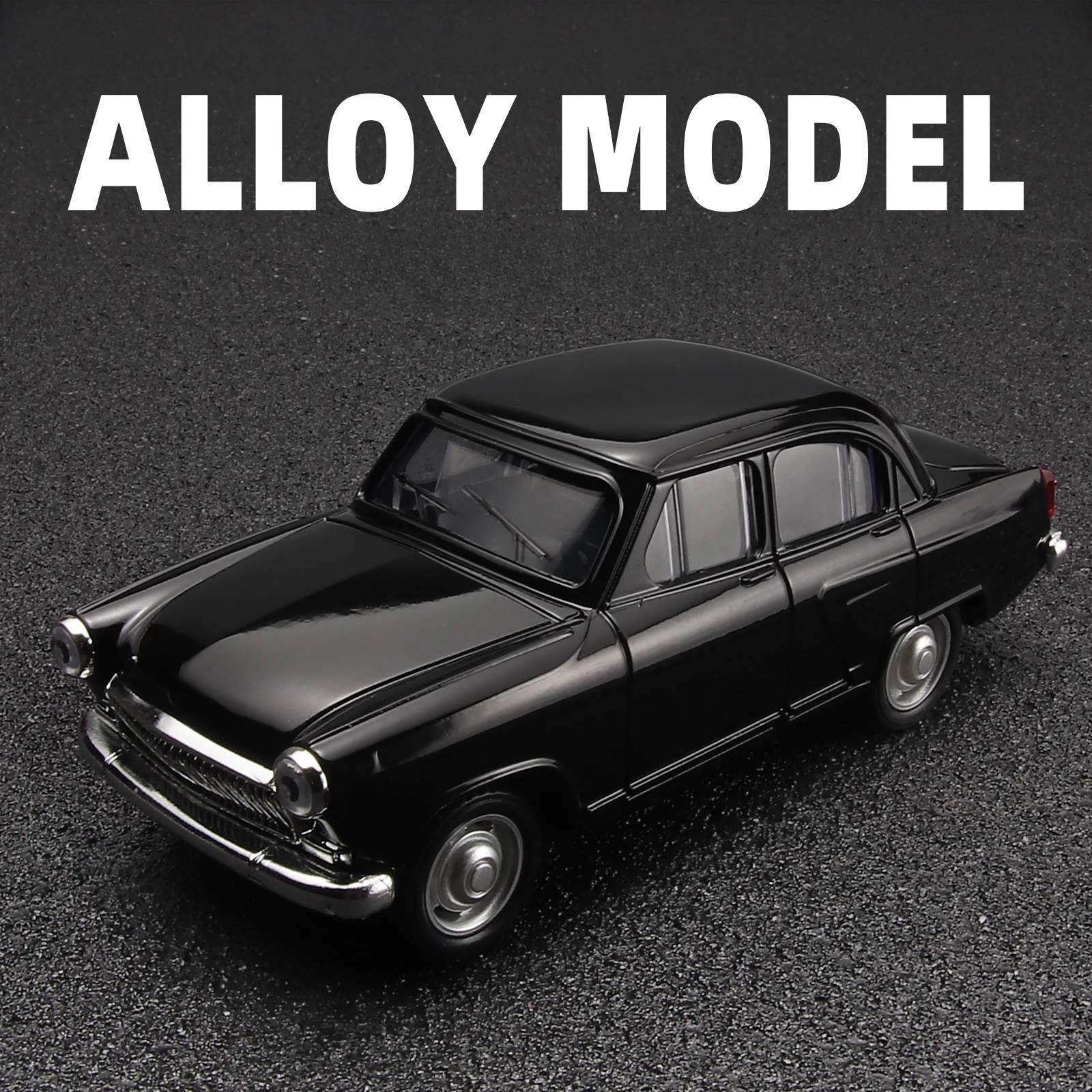 

1:43 GAZ-21 классический автомобиль, модель автомобиля из сплава, литая под давлением металлическая модель игрушечного автомобиля, имитация миниатюрной коллекции, детские подарки для мальчика F622