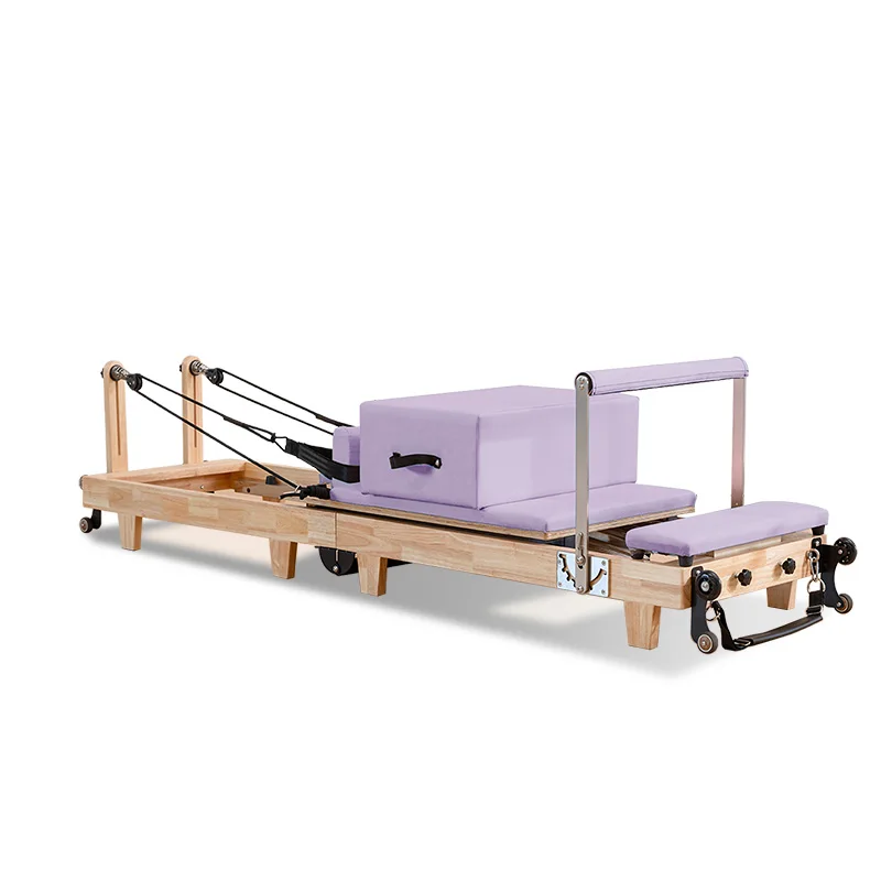 Hot selling foldable oak Pilates bed pilates reformers machine foldable pilates equipment