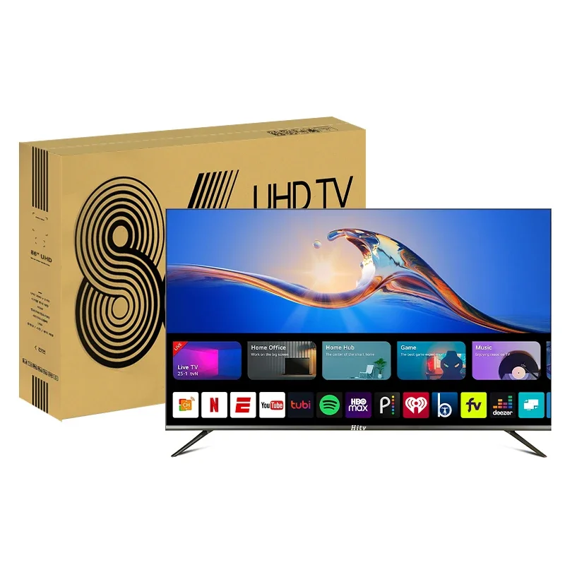 

Large Screen TV 85 Inch Frameless Full Screen TV Television 4K Smart TV