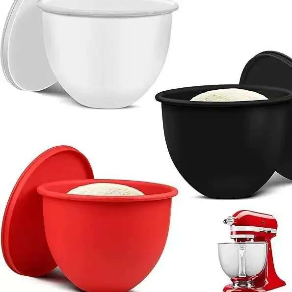 5 Quart Blender Silicone Liner with Flour Mixing Bowl Silicone Inner Liner