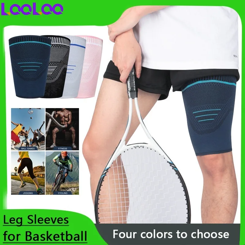 

1Pcs Thight Brace Wrap - Compression Leg Sleeve Support for Sprains, Quadricep, Pain , Sports Recovery , Both for Men and Women