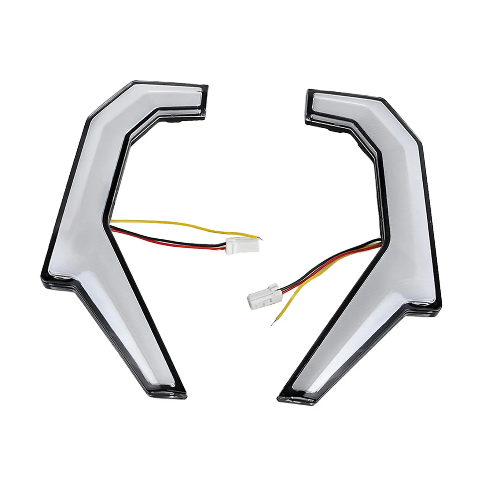 Turn Signal Fang Lights Durable High Performance Fittings Front for Polaris RZR XP 1000 S 900 2014-2020 XP4 1000