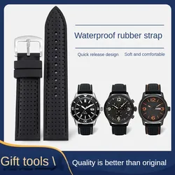 Universal Brands Silicone Watchband With 19/20/21/22/23/24mm Quick Release Rubber Strap.