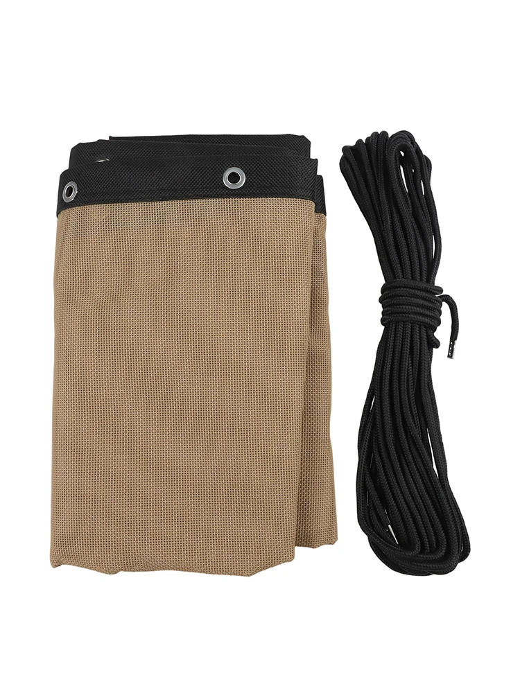 Outdoor Replacement Seat Cloth for Hanging Swing Chair Made from Cloth Material with Rope for Secure Attachment 64x197x23CM