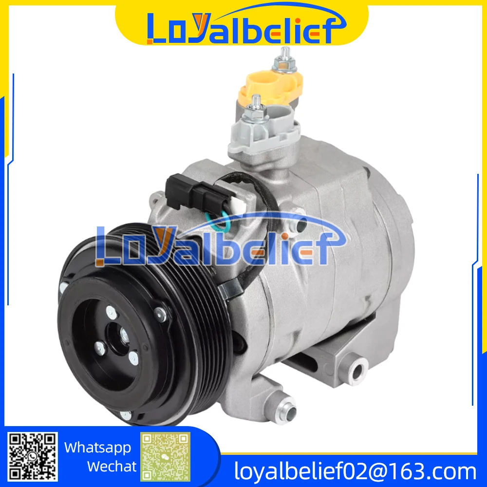 Air Conditioning AC Compressor For Ford F-250 F-350 F-450 F-550 Super Duty 2017-2020 HC3H19D629CC HC3Z19703B