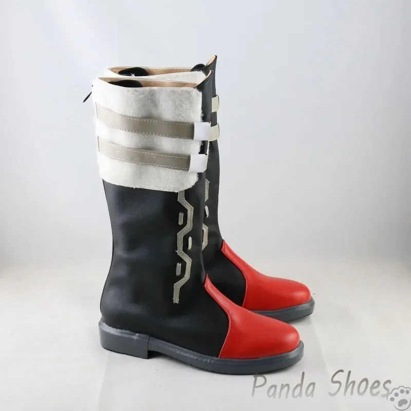 Idolish7 Izumi Iori Cosplay Shoes Anime Game Cos Red Long Boots Comic Iorin Cosplay Costume Prop Shoes for Con Halloween Party
