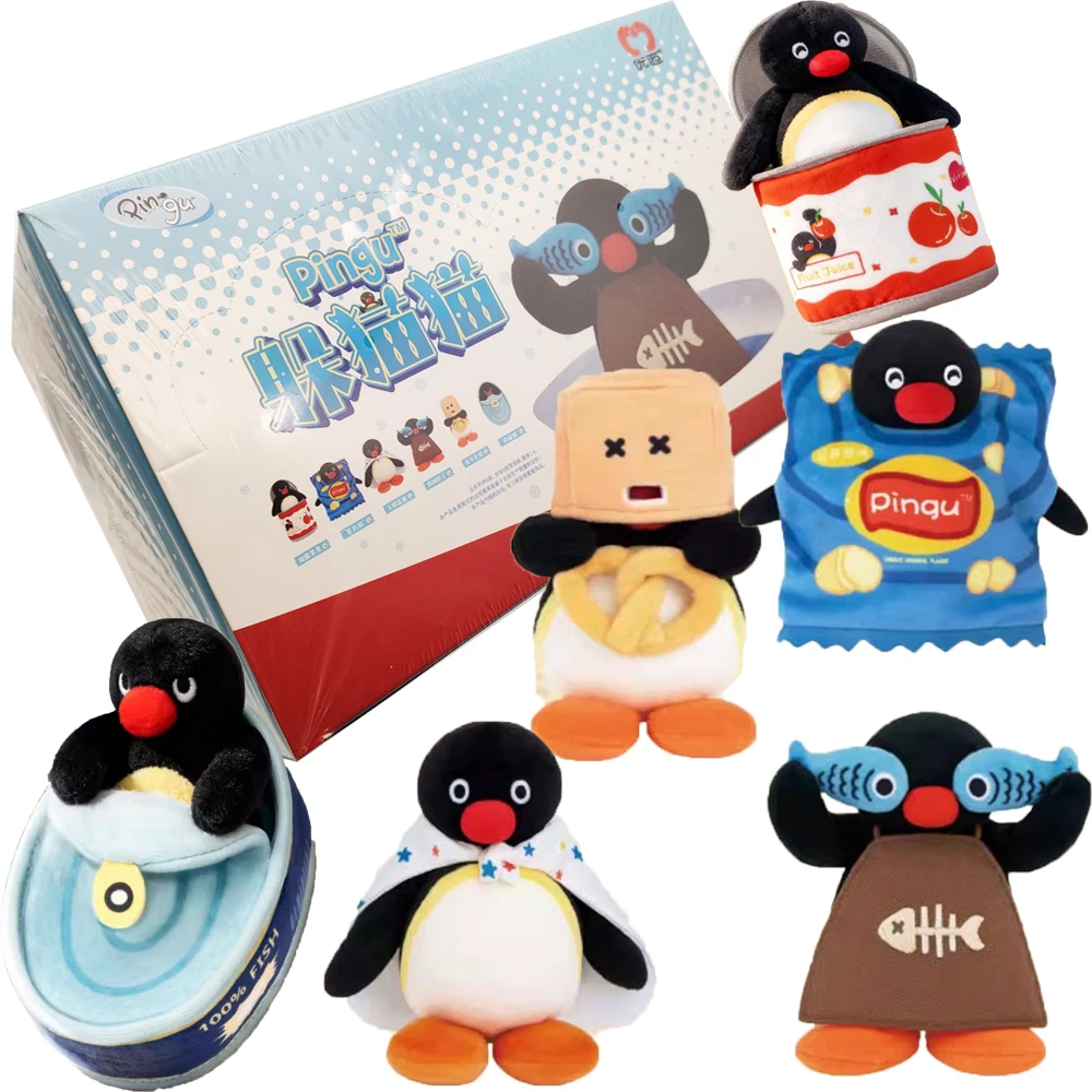 

Official Pingu Trendy Blind Box Hide and Seek Series High-quality Unique Design Decoration Model Toys Desktop Display Fun Gifts