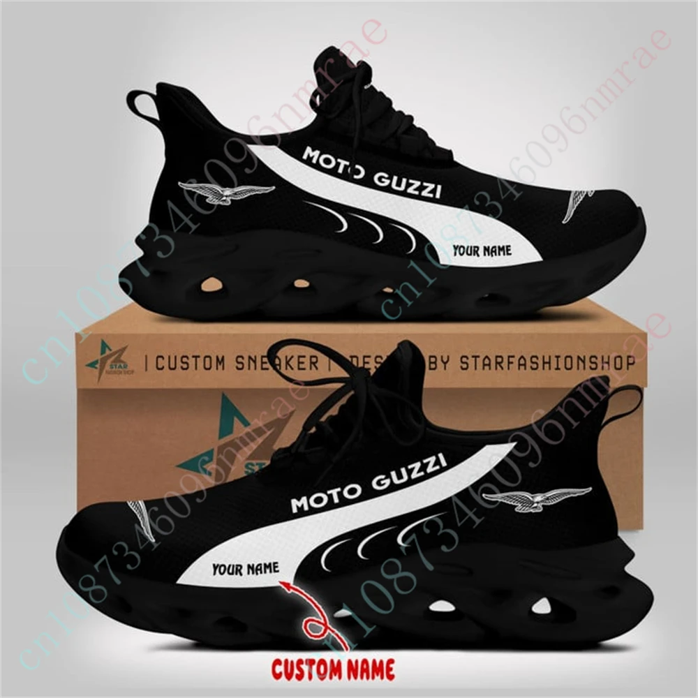 Moto Guzzi Sports Shoes For Men Lightweight Male Sneakers Casual Running Shoes Unisex Tennis Big Size Men's Sneakers Custom Logo