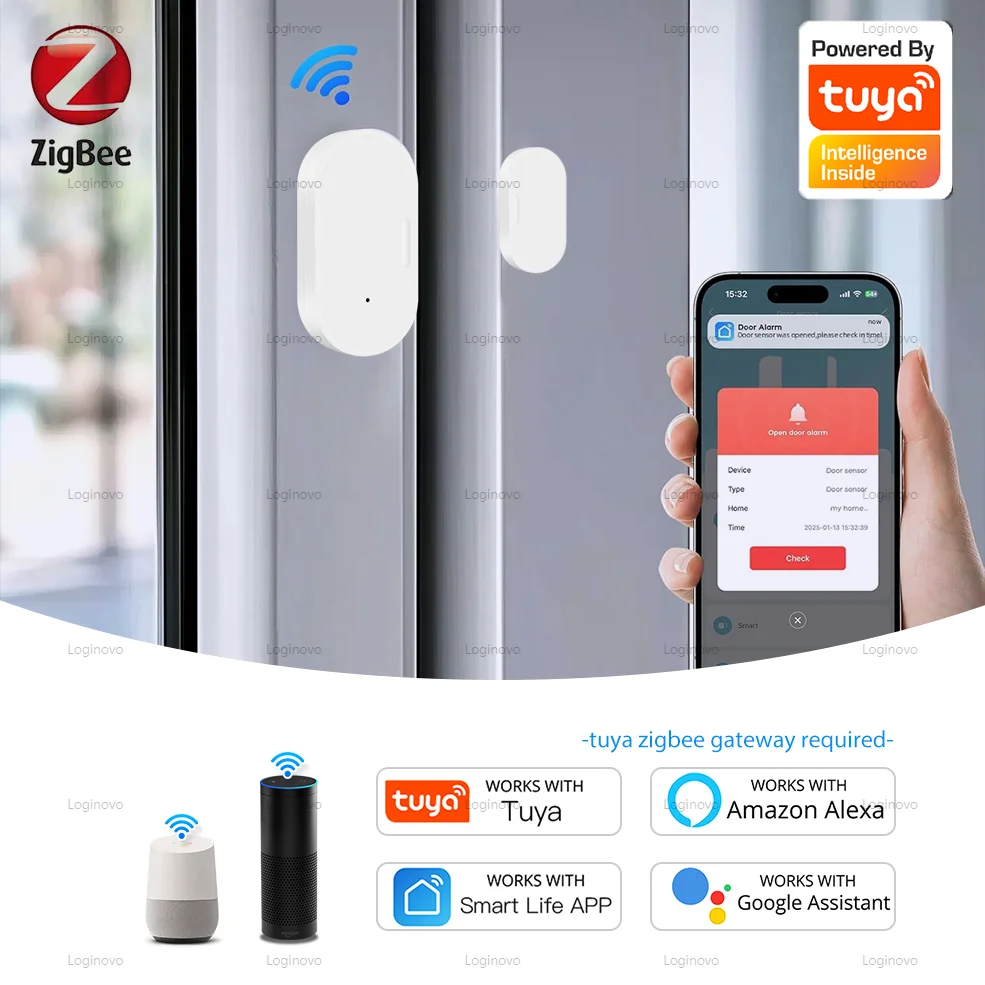 Tuya Smart Door Sen… - image
