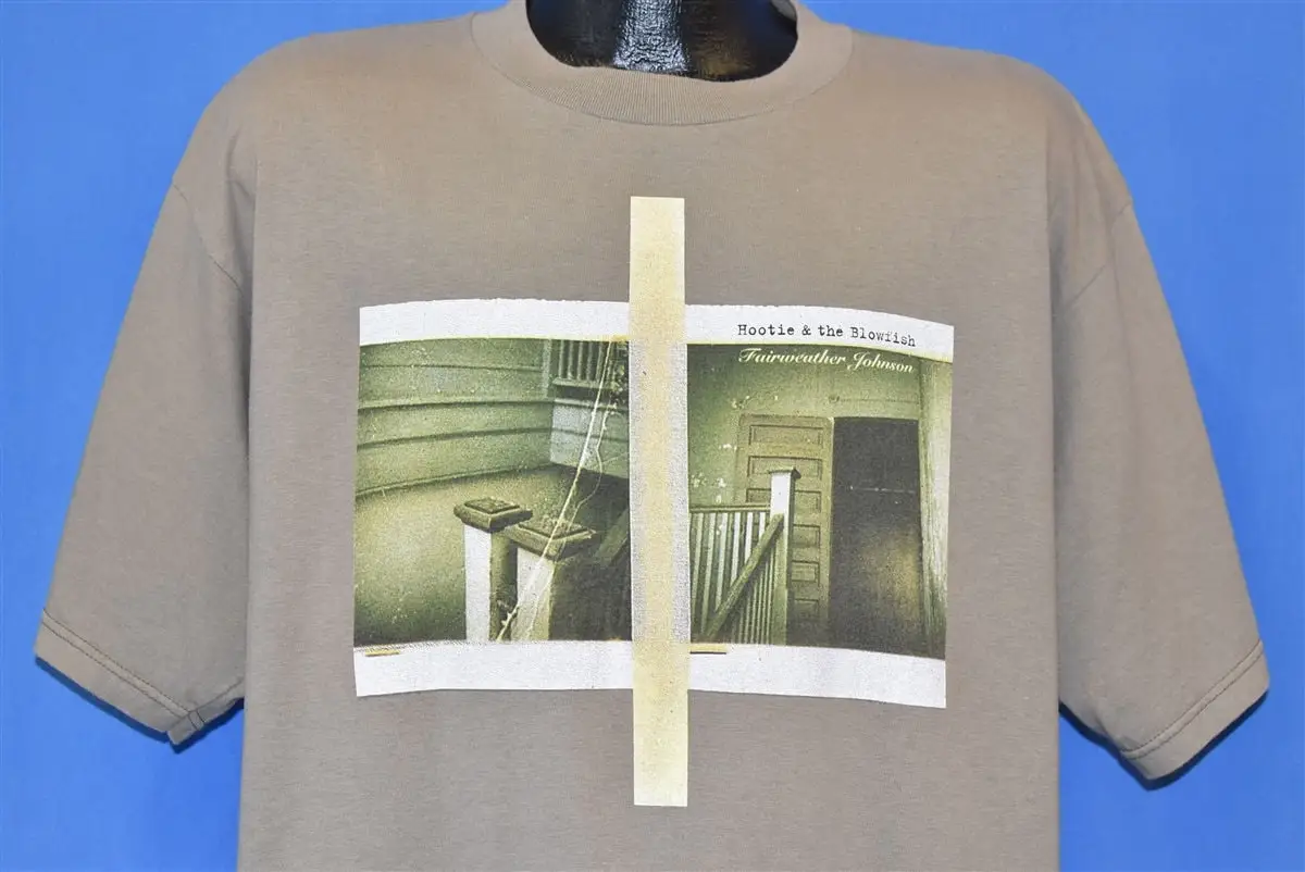 

90s Hootie and the Blowfish Fairweather Johnson Small Talk Tour T Shirt Extra Large