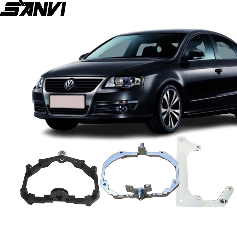 SANVI AFS/Non-AFS Faro Auto Quadro per Volkswagen Passat/Golf7/Tiguan Aggiornamento Bi LED/Xenon Proiettore Lente Accessorio Luce