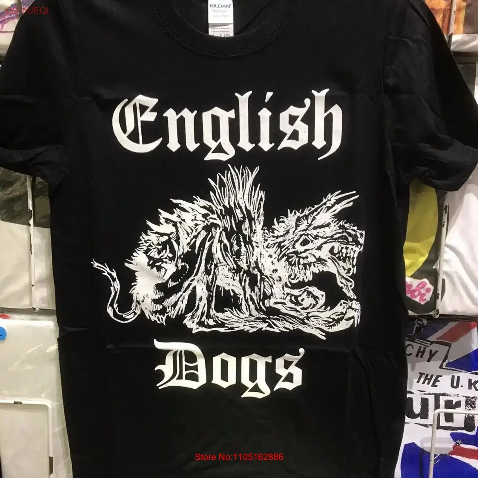 ミュージシャン English Dogs vintage G.B.H discharge English Dogs