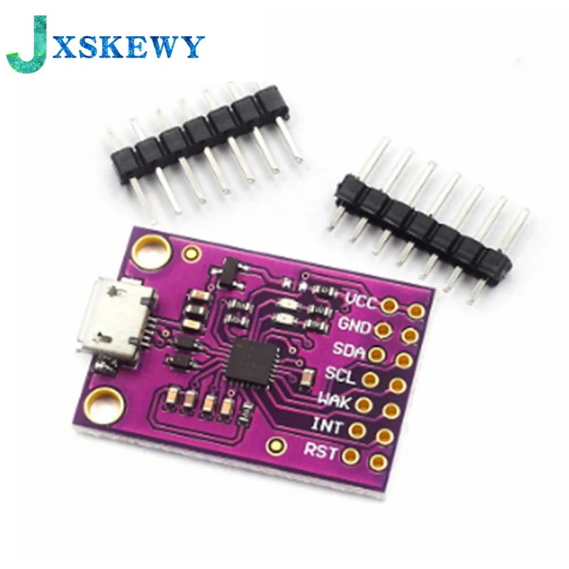 1PCS CP2112 Debug Board USB to SMBus I2C Communication Module 2.0 MicroUSB 2112 Evaluation Kit for CCS811 Sensor Module