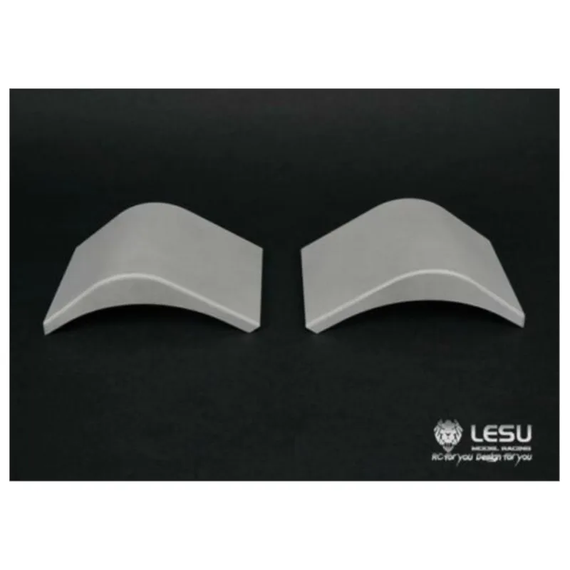 LESU 1/15 Mudguard Fender For Remote Control Hydraulic Loader Truck DIY Model RC Car Stainless Steel Parts TH05796