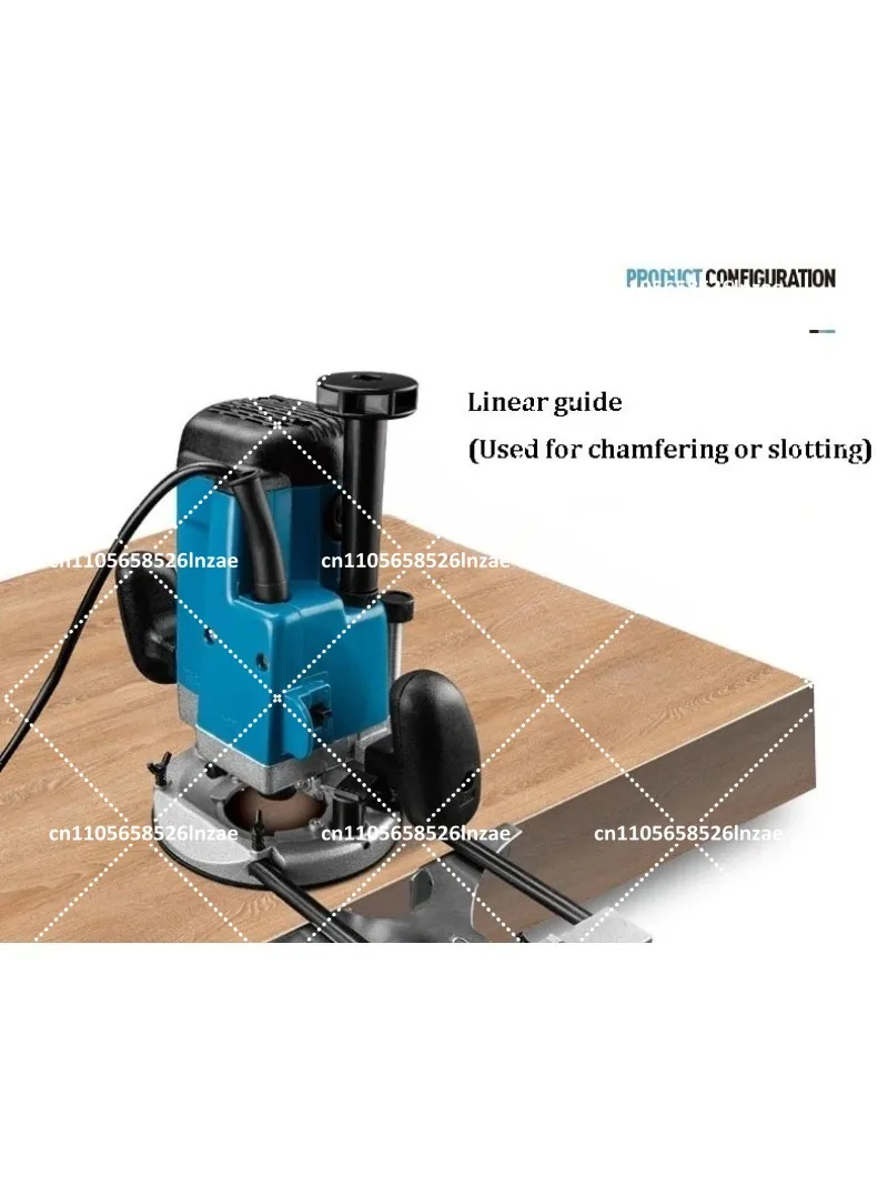Electric Wood Router Trimmer Milling Engraving Slotting Hand Carving Carpentry Tool