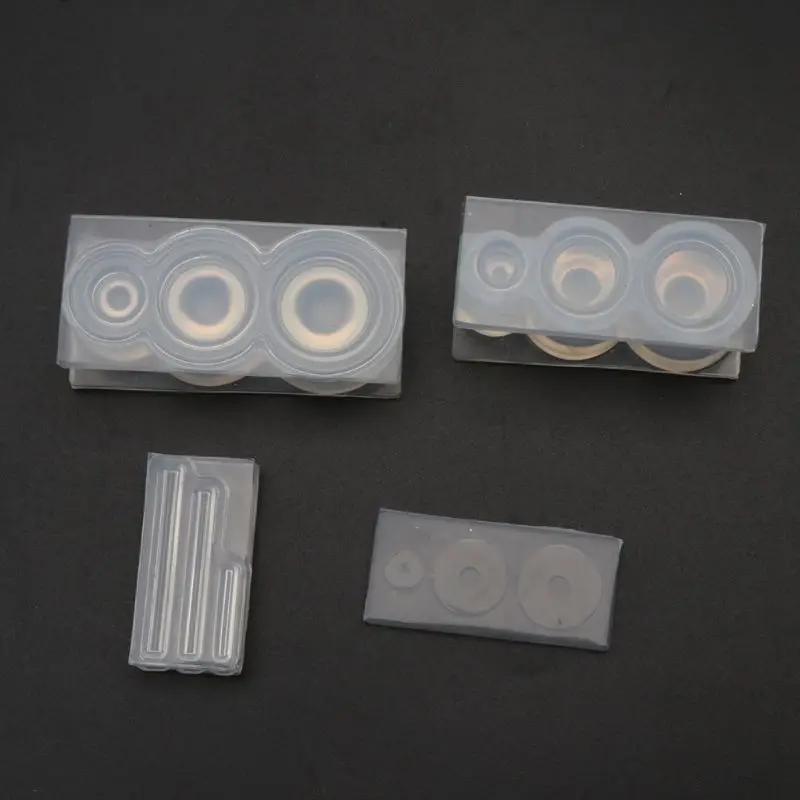 Mini Milk Tea Cup Silicone Mold with Straw Mold DIY Crafts Tools for Kids Home Y08E