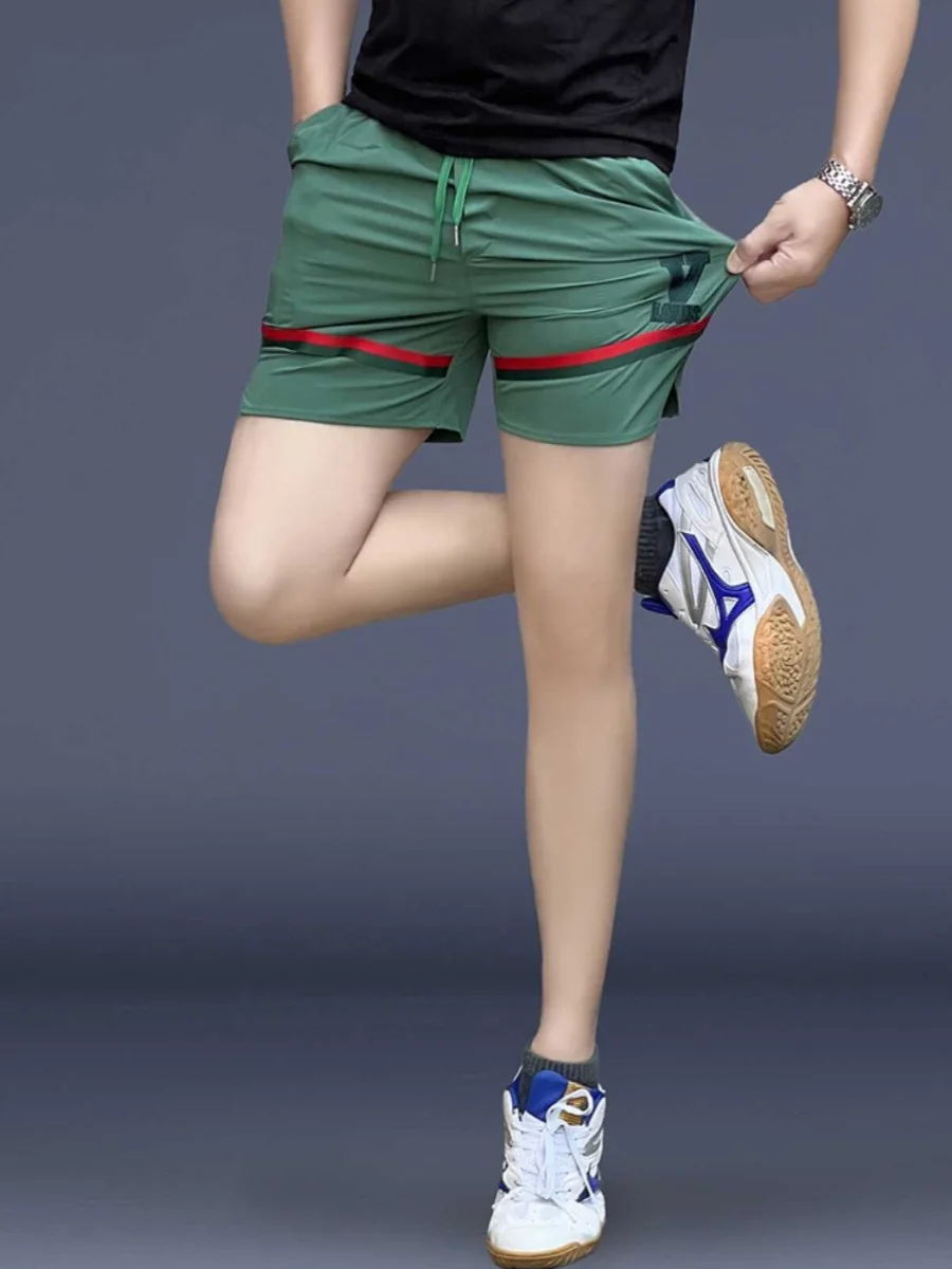 

Men's Qui Dry Sport Pants Summer ort orts Comfortable Breathable Cool Feeling Slimming 3/4 Length Casual 4/4 Length Pants