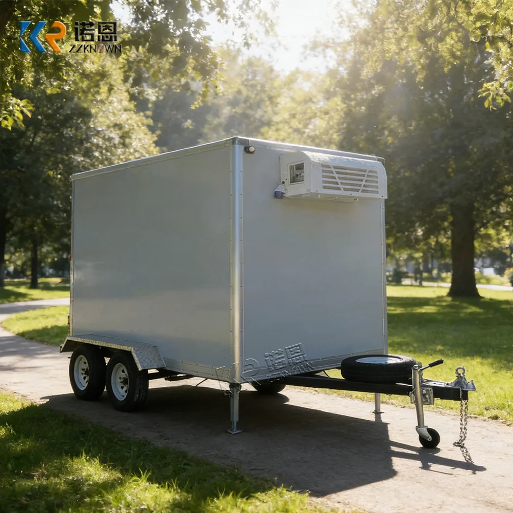 Heavy Duty Refrigerated Trailer Premium Reefer Trailer Reliable Cold Chain Freezer Transport Truck For Commercial Use