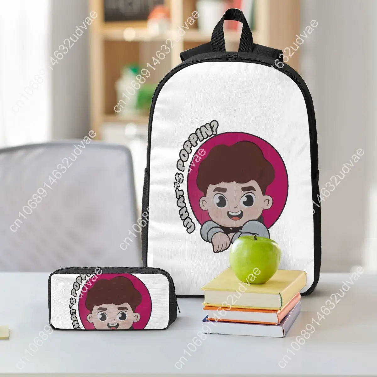 Caylus Backpack Student Boys Girls BookBag School Bag Computer Shoulder Bags 3ps Insulated Lunch Bag Pencil Case