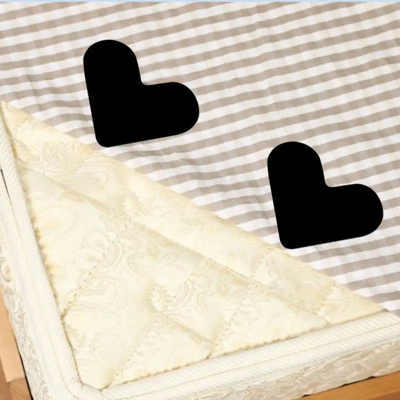 Reutilizáveis em forma de coração antiderrapante almofadas do tapete, Antiderrapante Grippers, Tapete Adesivos, Rug Slip Stopper