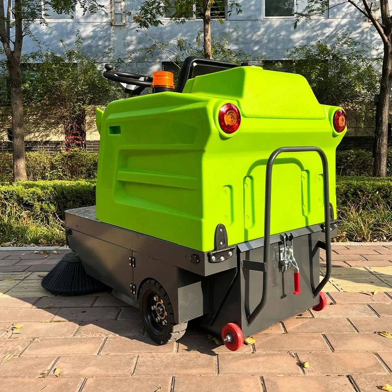 Automatic Energy-Saving Road Sweeper