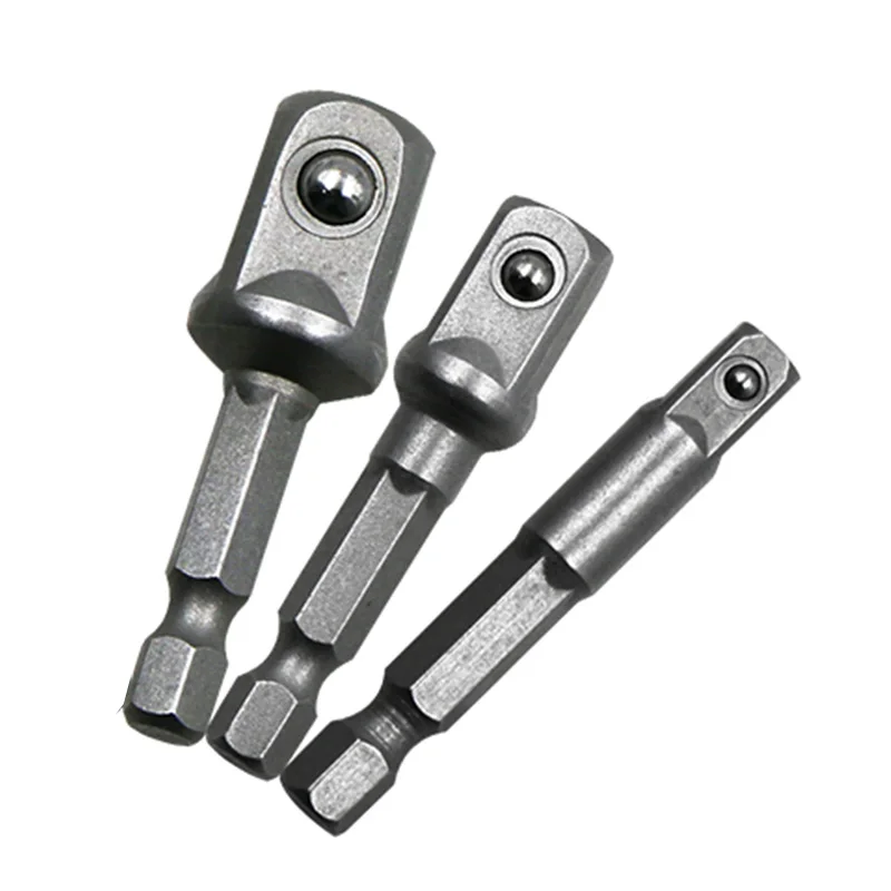Krom Vanadyum Çelik Soket Adaptörü Hex Shank 1/4 \
