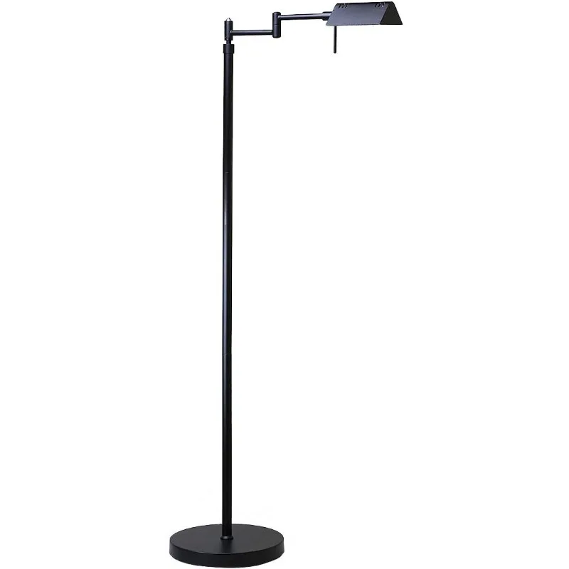 LED Pharmacy Floor Lamp, 12W LED, Full Range Dimming, 360 Degree Swing Arms, Adjustable Heights, Standing Lamp