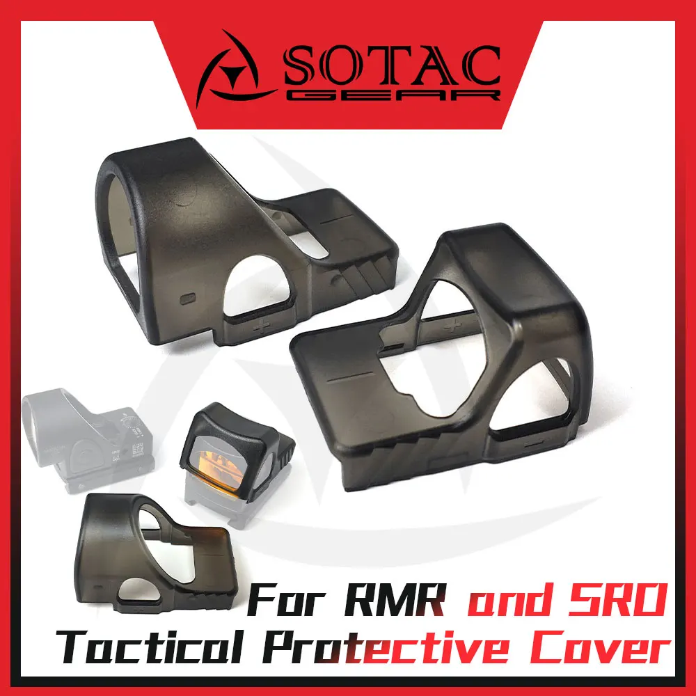 

Hunting SRO RMR Red Dot Sight Protective Cover Weapon Optic Sights Scope Cap Plastic Tactical Accessories SOTAC GEAR