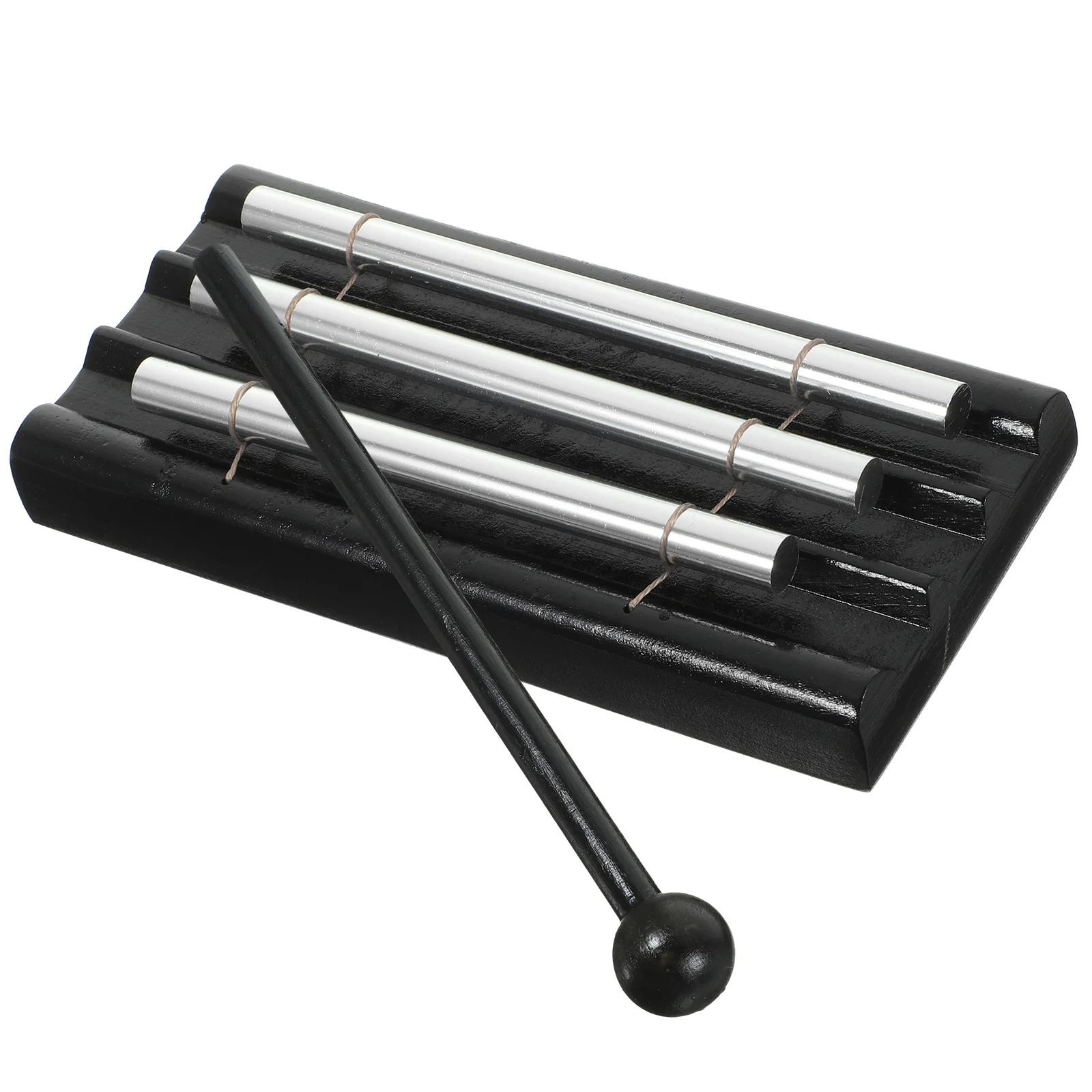 

Musical Percussion Instrument Wood Metal Wind Chime Tubes for Adults Meditation Classroom Comfortable Size Clear Resonant Sound