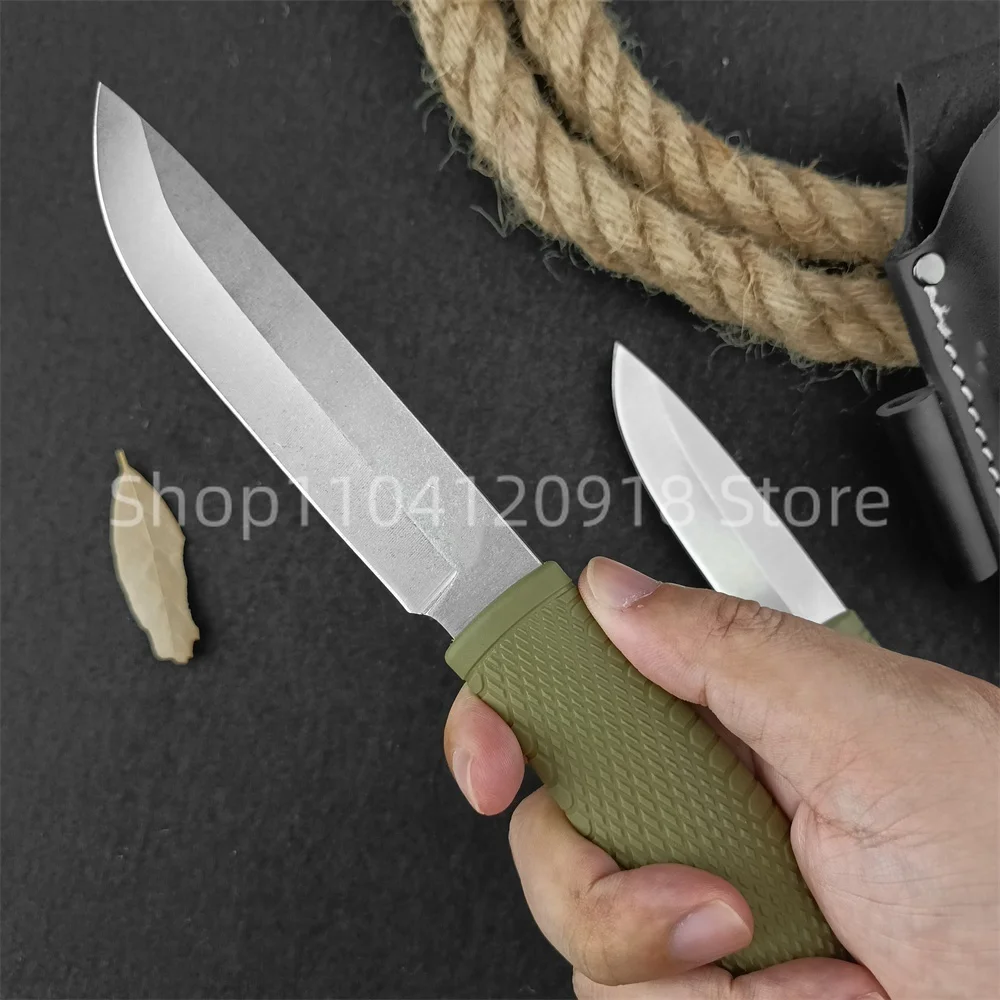NEW BM 202 / 200 Fixed Blade Knife Outdoor Camping Cutting Knives 3V Blade Nylon Fiber Handle EDC Hunting Survival Tools for Man