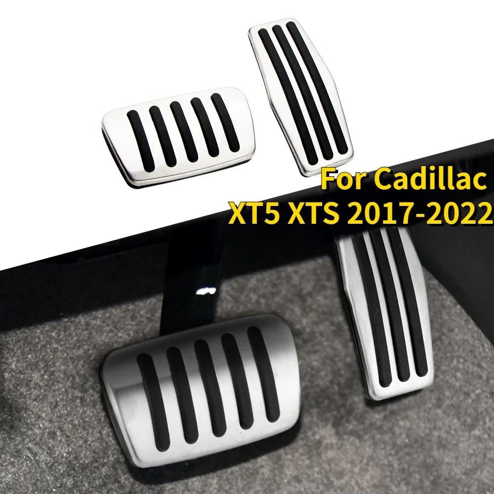 

2 Pcs Car Foot Pedals for Cadillac XT5 XTS 2017 2018 2019 2020 2021 2022 Gas Accelerator Brake Pedals